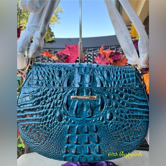 NWT Brahmin CYNTHIA in JUNIPER Shoulder/Crossbody Bag - Picture 3 of 16